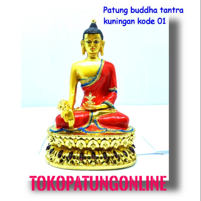 Patung buddha tantra kuningan 01