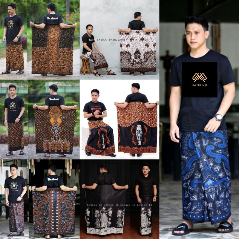 SARUNG BATIK MOTIF PALAIKAT PALEKAT SANTRI TERBARU SARUNG WAJADA PRIA EXCLUSIVE