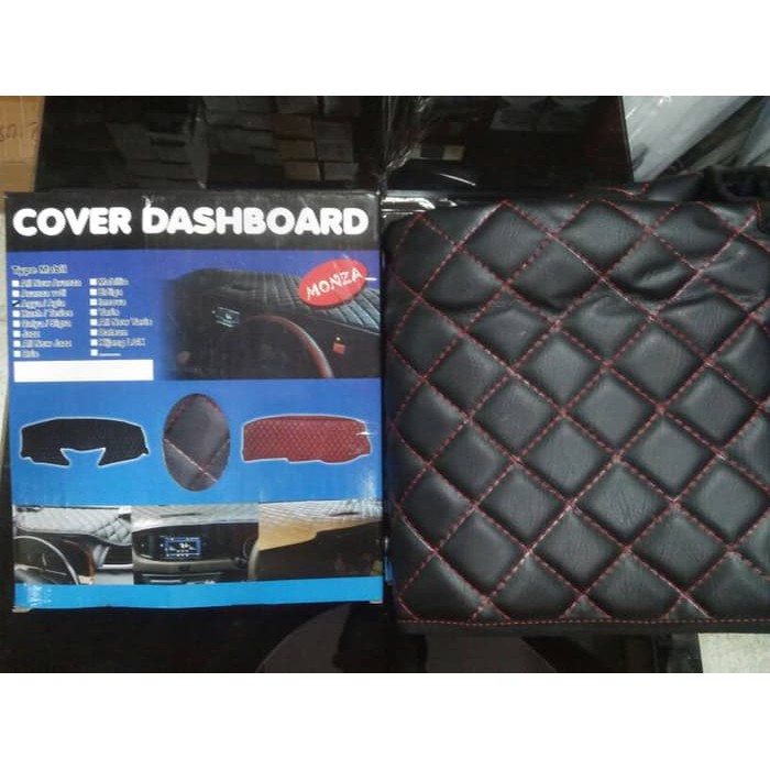 cover dashboard semi kulit khusus agya- ayla