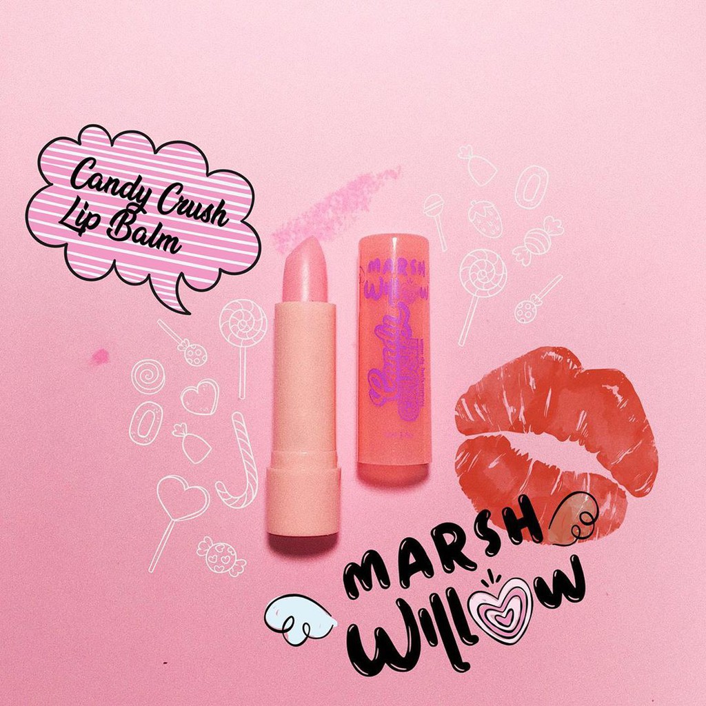 MarshWillow Candy Crush | Lip Balm | Marsh Willow BPOM by Natasha Wilona