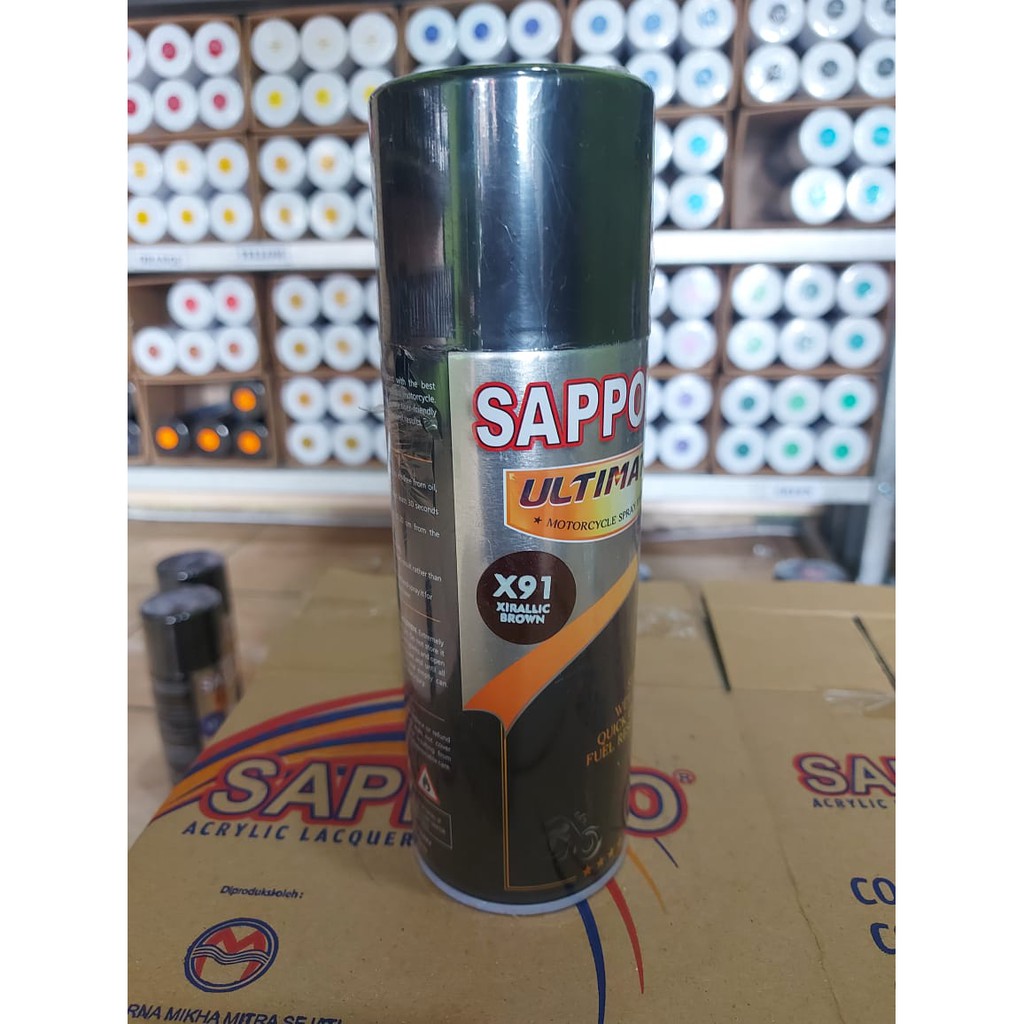 

X91-Xirallic Brown: Sapporo ULTIMATE Paint/Cat Semprot Sapporo/Pilok