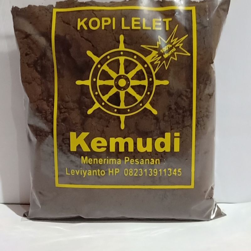 

#BARU KOPI LELET KEMUDI DARI BIJI KOPI PILIHAN TANPA CAMPURAN BERAT 250 GRAM