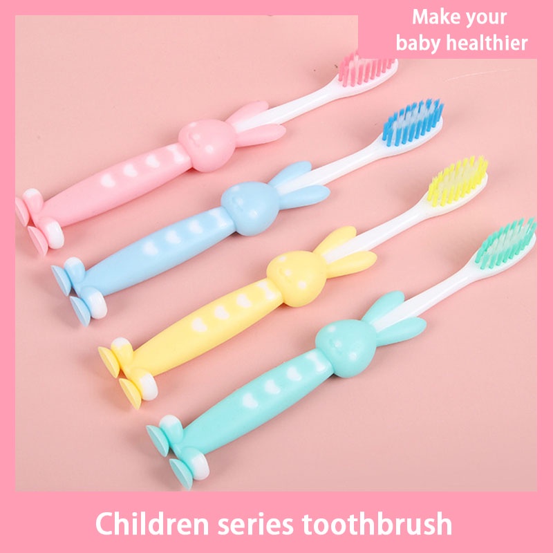 4 Pcs Sikat Gigi Anak Lucu Multiwarna Laki-Laki &amp; Perempuan/sikat Gigi Kids Brush Lembut coolcolor