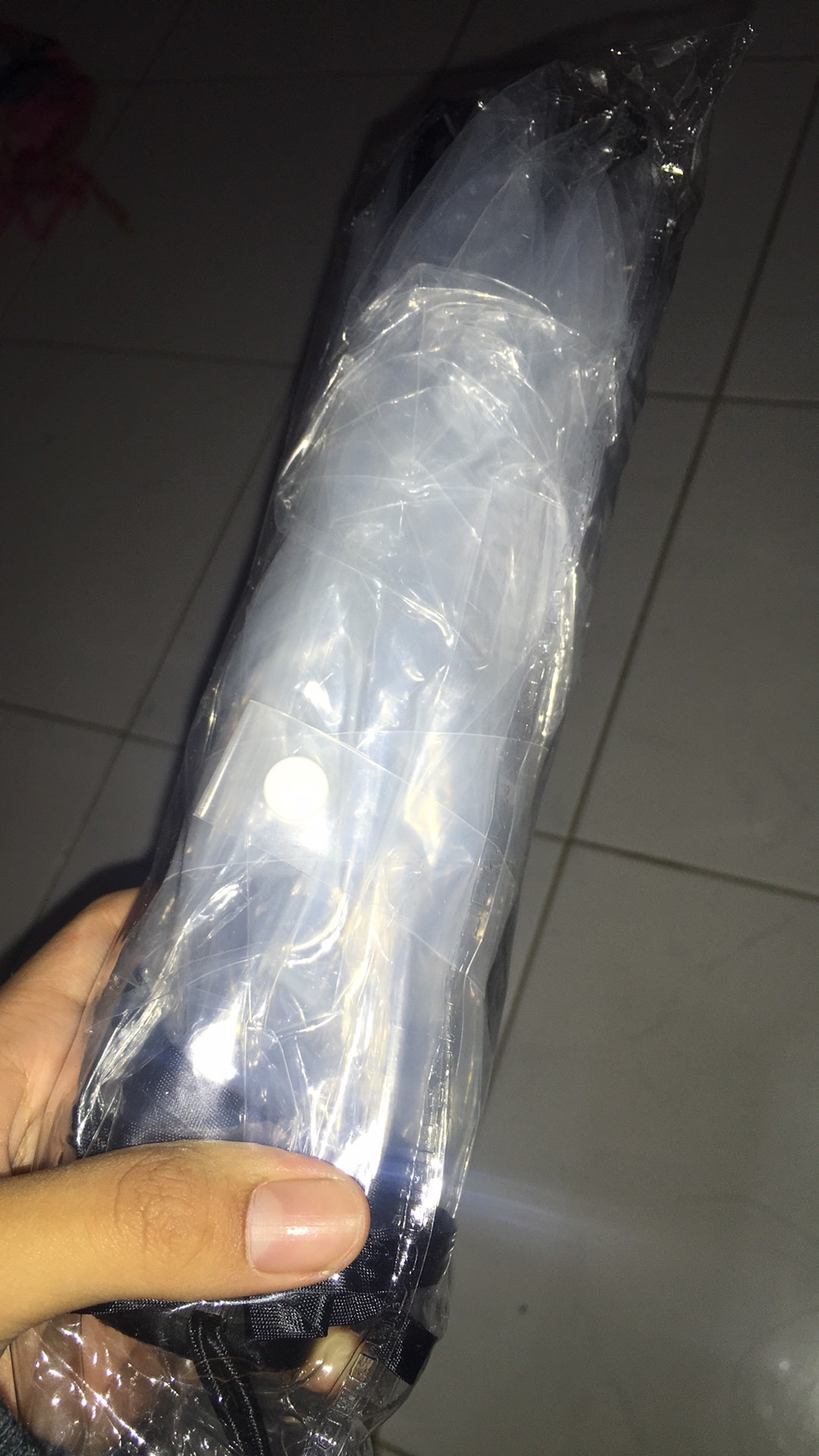 Tabasa Payung Lipat Transparan Bening