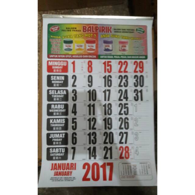 Kalender 2017
