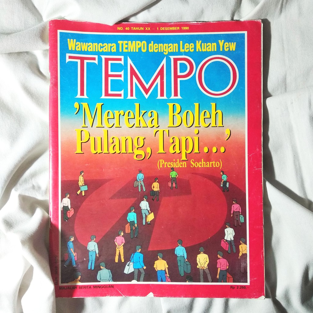 Majalah Tempo No. 40 Tahun - 1 Desember 1990
