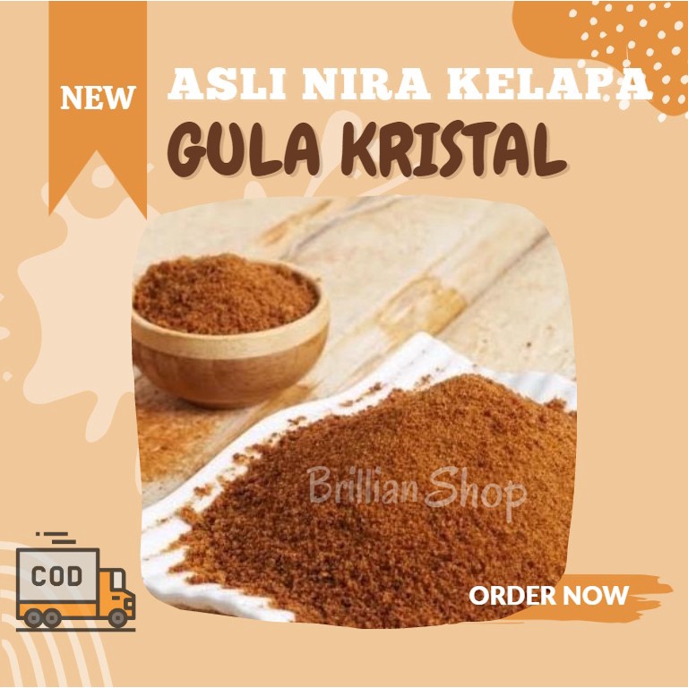 

GULA KRISTAL NIRA KELAPA 1000 GRAM