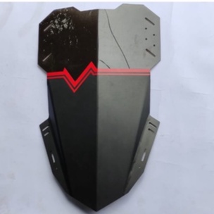 VISOR 60 CM CUSTOM  POLET WINDSHIELD CUSTOM 60 CM YAMAHA VIXION R | ALLNEW VIXION VISOR VIXION WINDSHIELD VISOR CUSTOM VISOR TOURING VARIASI VIXION VIXION BYSON NEW NVL