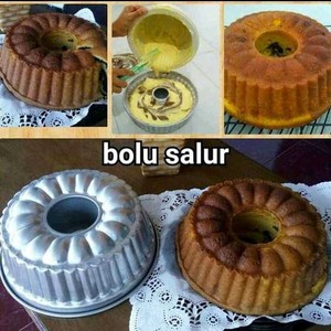 cetakan kue tulban bolu salur