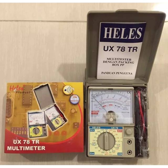 Multitester jarum analog heles 78 tr avo meter best quality