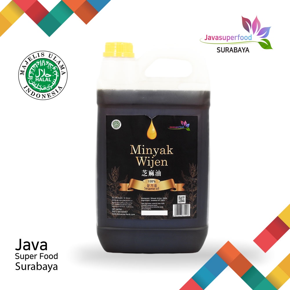 

MINYAK WIJEN 100% 5 LT / SESAME OIL KOREA
