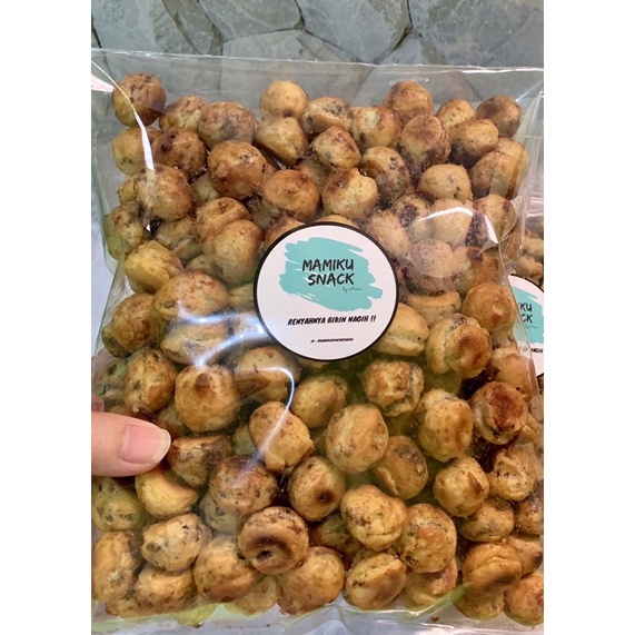 

Soes Coklat Lumer Mamiku Snack 500 gram