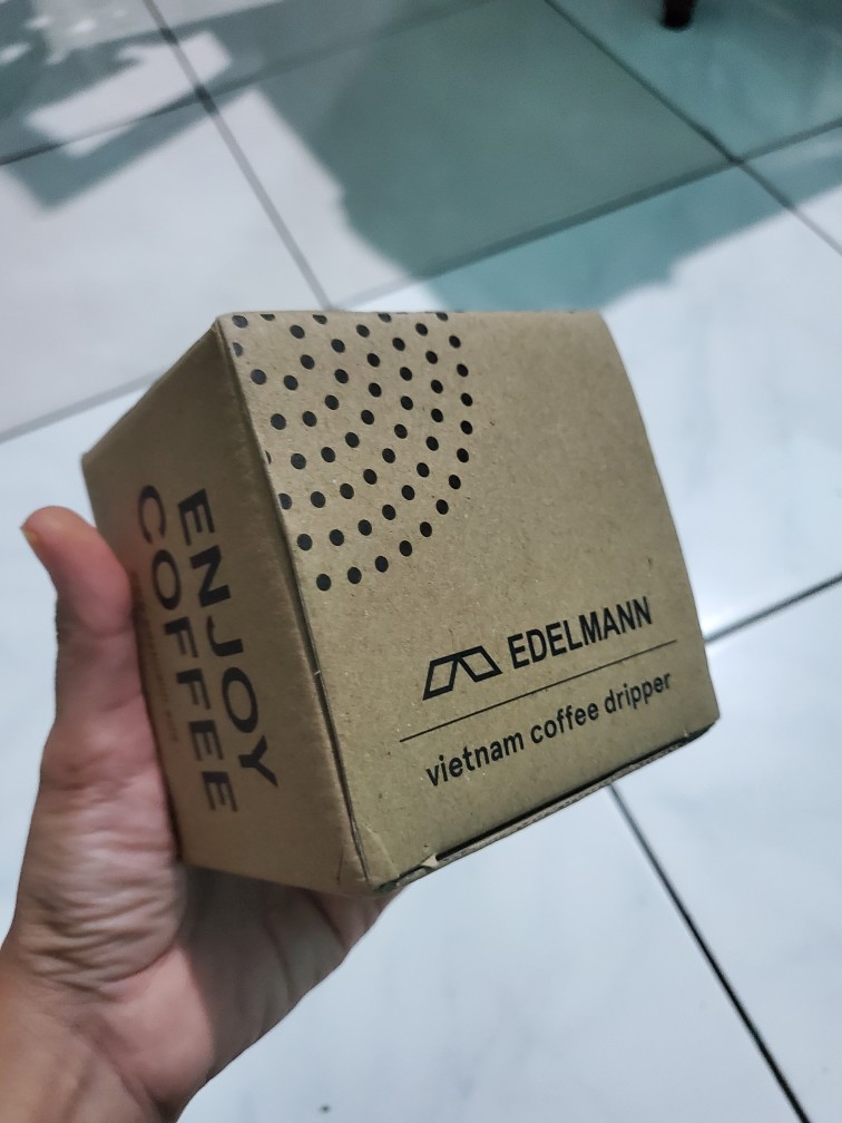 Edelmann Coffee Dripper 150ml - Penyaring Kopi Warna Hitam