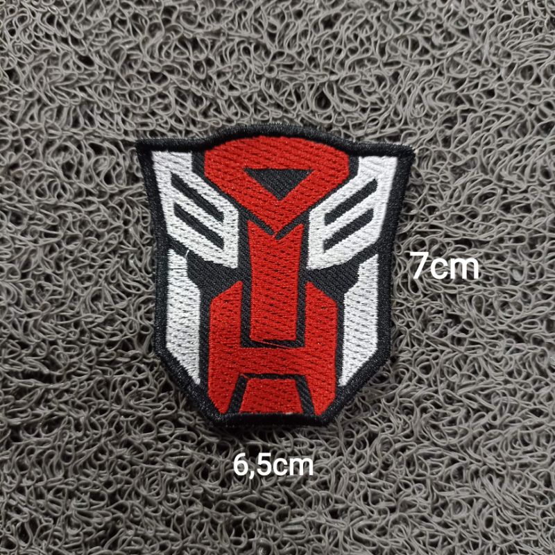 PATCH BORDIR TRANSFORMERS MINI TERLARIS BEST QUALITY