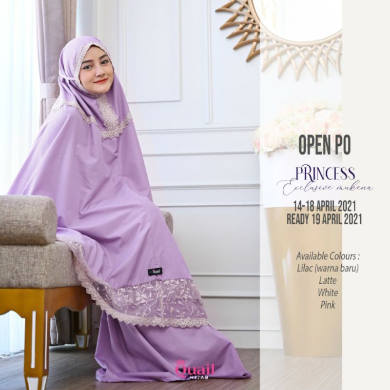 Mukena princess exclusive by Quail