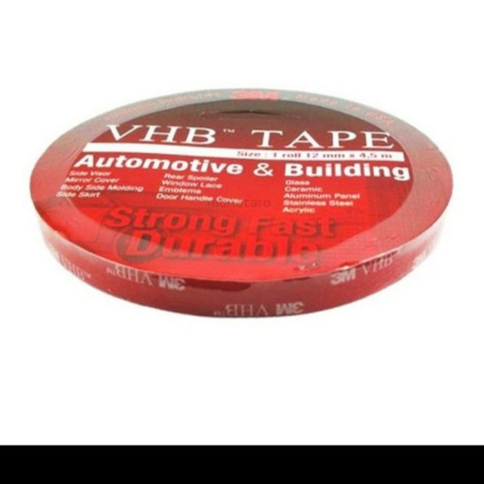 

Promo Bulan Ini 3M Vhb 12Mm X 4,5 M Double Tape Foam Merah Otomotif & Building Ori Promo