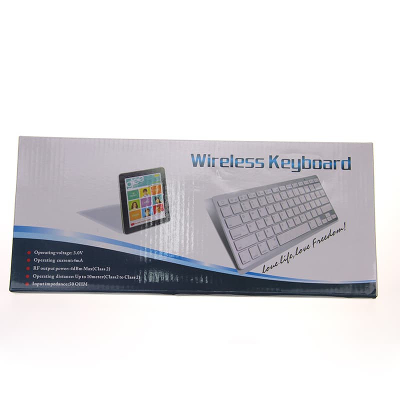 Terbaru WIRELESS BLUETOOTH KEYBOARD APPLE IOS, IPHONE, IPAD, MAC WB 8022N