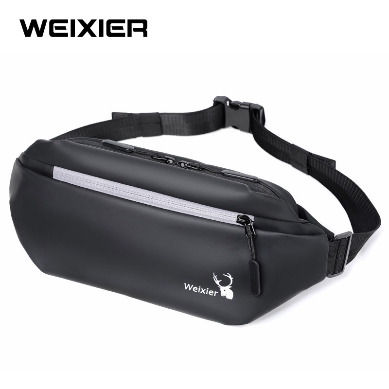 WEIXIER 9563 Tas Selempang Pria Waistbag Anti Air WK-SBY