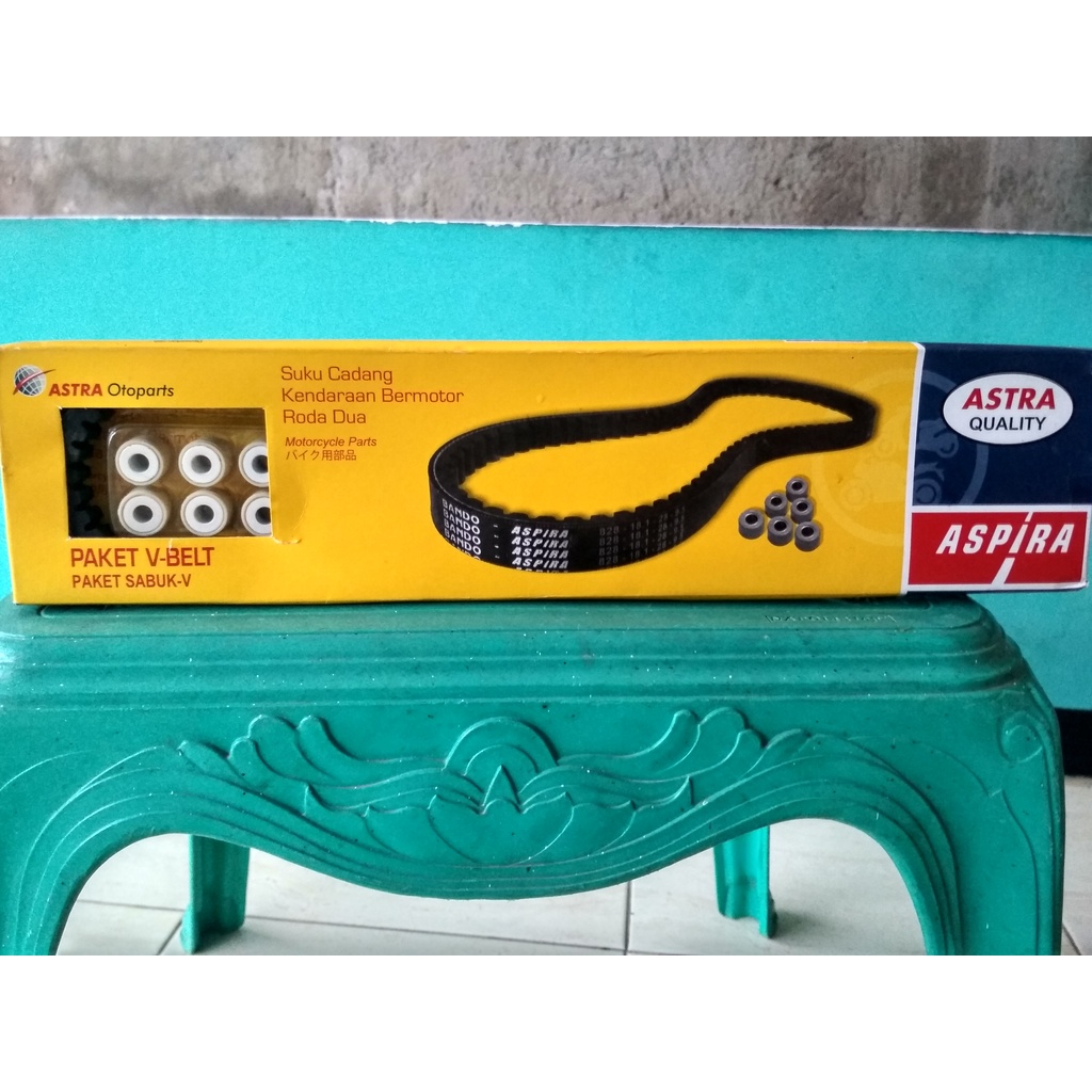 vbelt set Beat Esp / Beat pop esp / vbelt original aspira vbelt paket roler / panbel original Beat E
