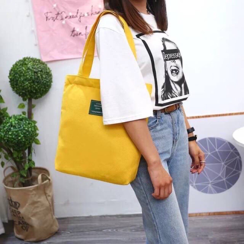 TOTEBAG POLOS YELLOW
