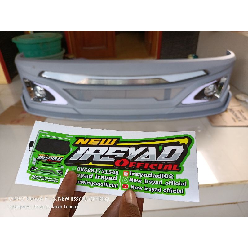 variasi canter bemper depan model m18