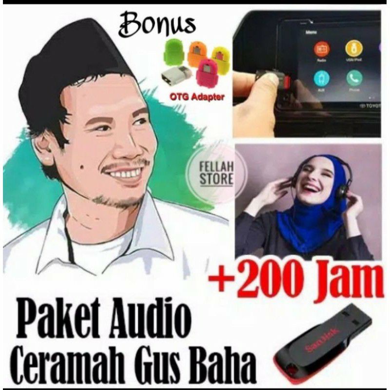 Spesial Audio Ceramah MP3 Gus Baha 100 Jam Lebih