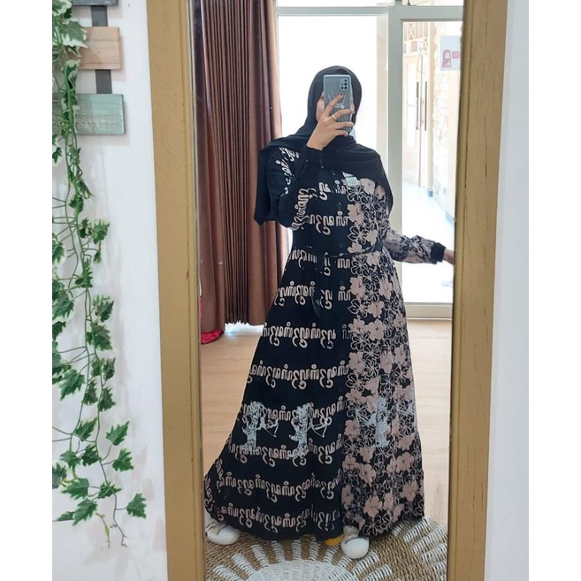 TWILL ORI AKSARA BUNGA/KLOK A/SUPER ELEGAN/BISA COD