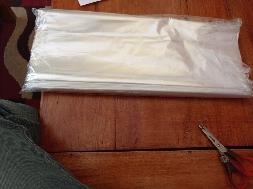 Plastik Laundry Pp Bening Ukuran 40cm X 60cm - Tebal 20 Mikron