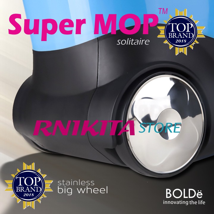 BOLDe SOLITAIRE - Supermop Alat Pel Modern Utilitas Lengkap