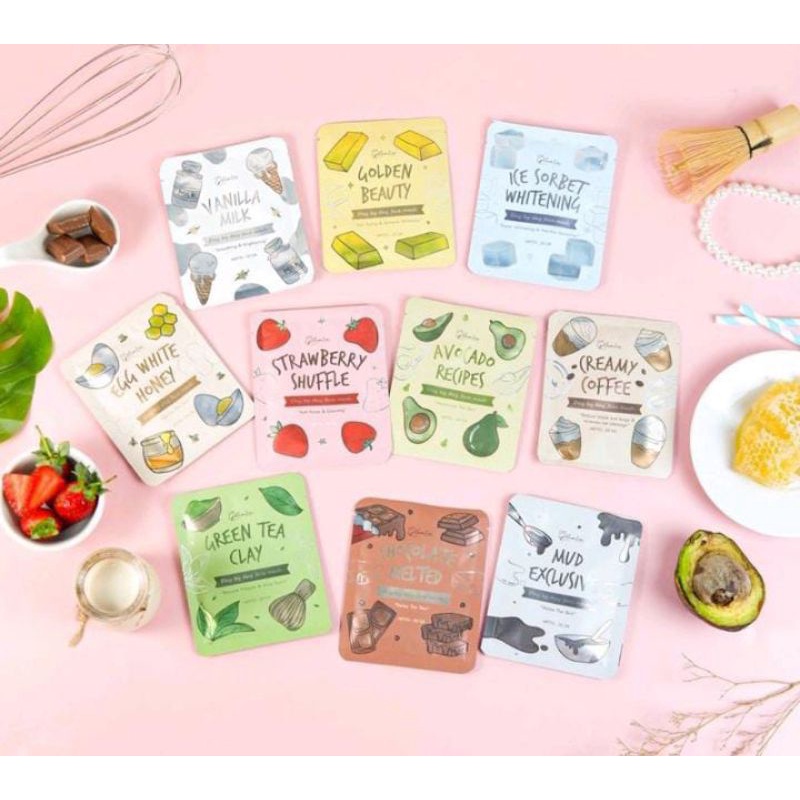 BPOM by Lea Gloria Masker Organik 20gram Kemasan Terbaru