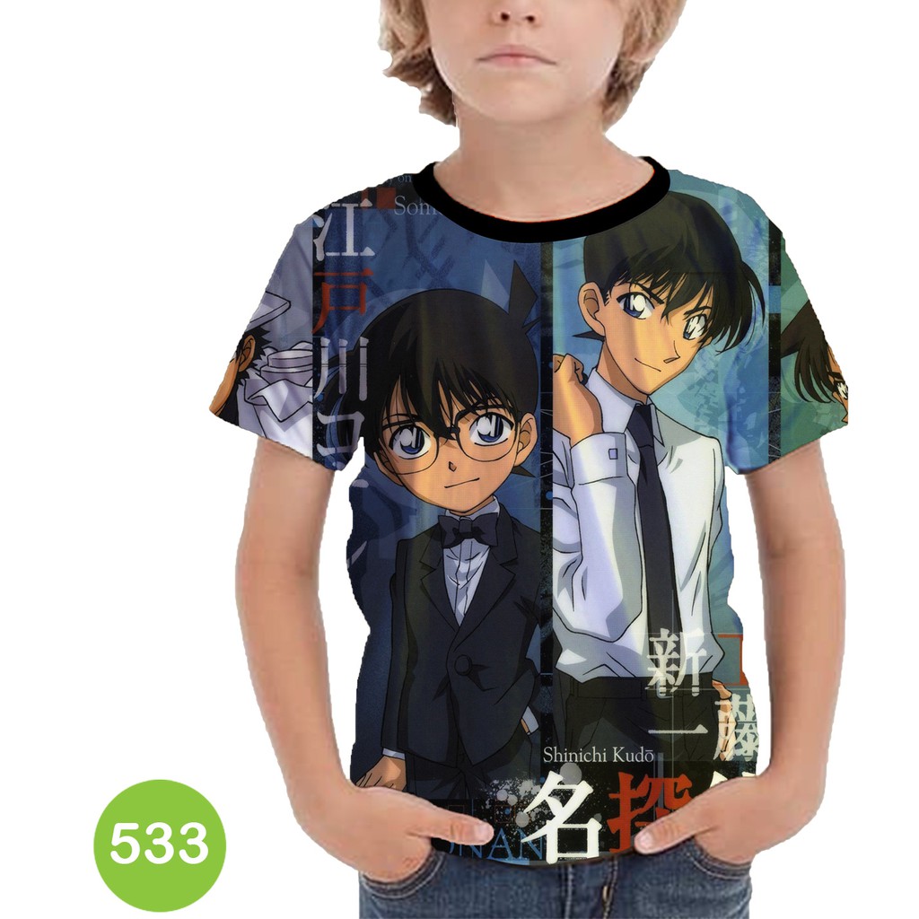 Baju Detective Conan Kaos Series Anak #533