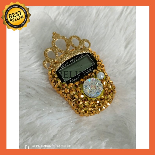 TASBIH DIGITAL CANTIK / TASBIH DIGITAL SWAROVSKI [Crown] tasbeh - tasbih digital - tasbih digital sw