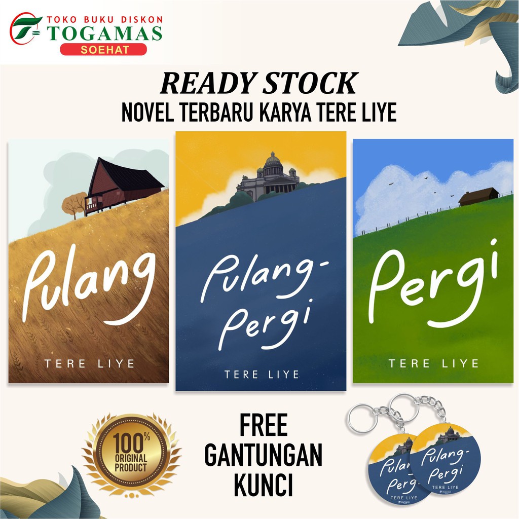 Jual Novel Pulang Pergi Karya Tere Liye Indonesia