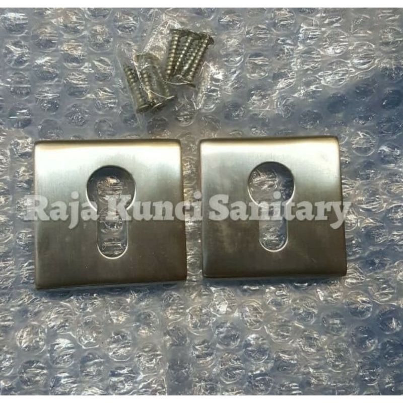 Ring Kunci Kotak Stainless/Penutup Lubang Kunci Stainless