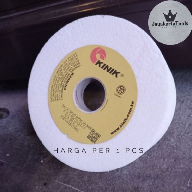 mata gerinda duduk grit#80 150 x 75 x 31.75 Mm batu gerinda mangkok