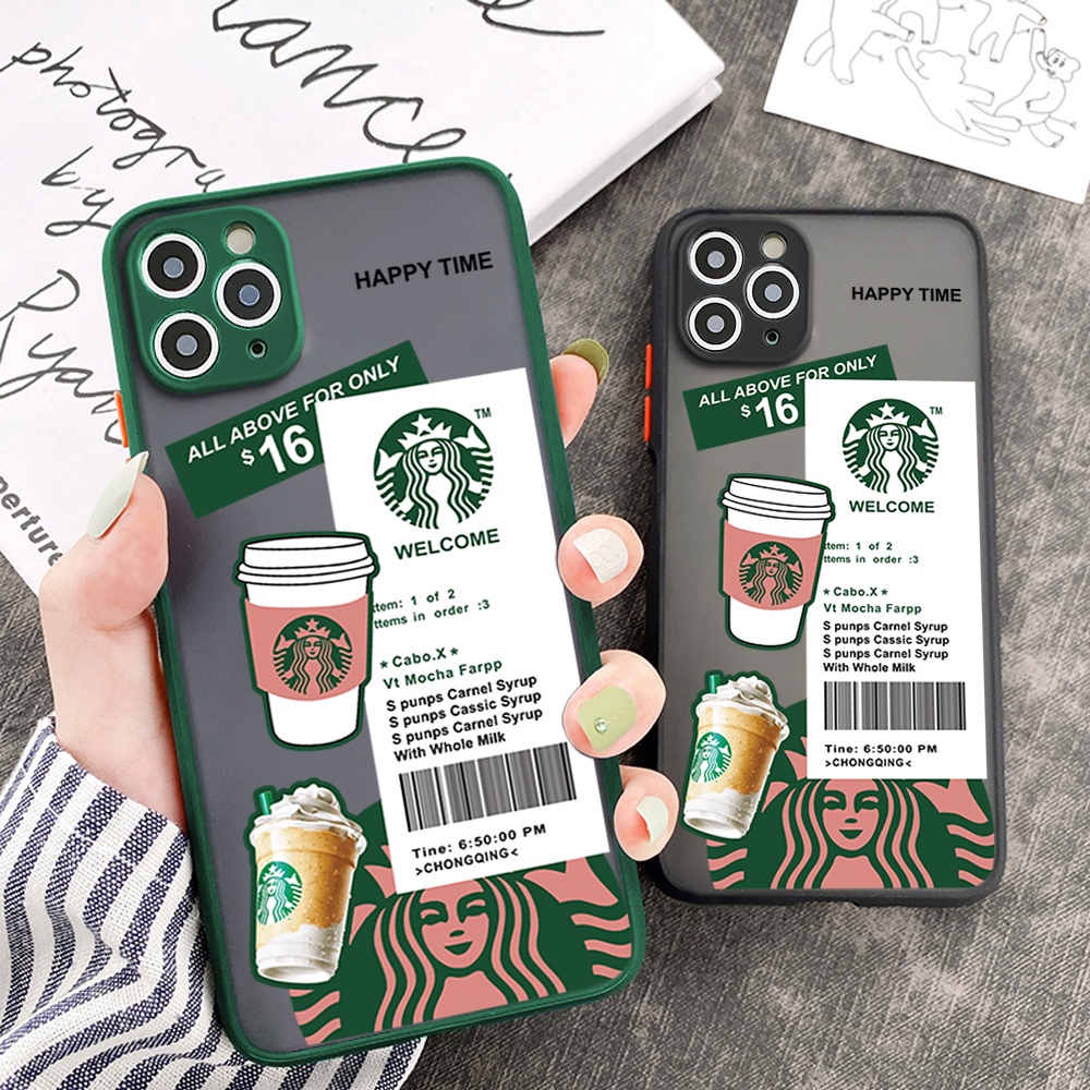 RJS Case - Case STARBUCK SAMSUNG A32 A52 A52S A72 A51 A21S A50 A30S A20S A10S A11 A12 A02S M11 M12 M