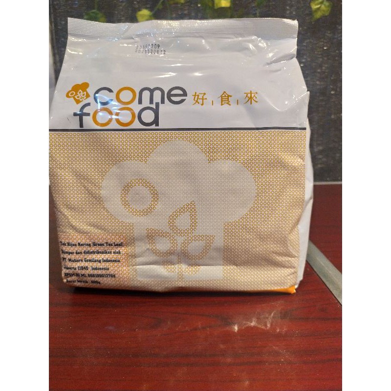 

COME FOOD Jasmine Green Tea Leaf / Teh jasmine import Taiwan 500gram