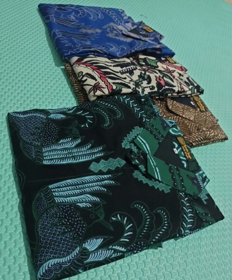 Baju Batik Pria Lengan Panjang Premium Slimfit Terbaru Kemeja Batik Lengan Pendek Modern Solo A10