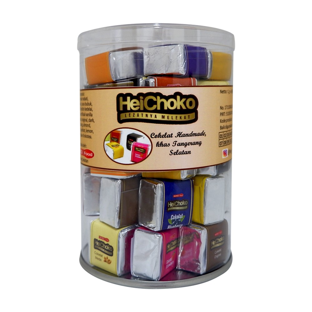 

Hei Choco Cokelat Tabung Besar - Isi 50pcs