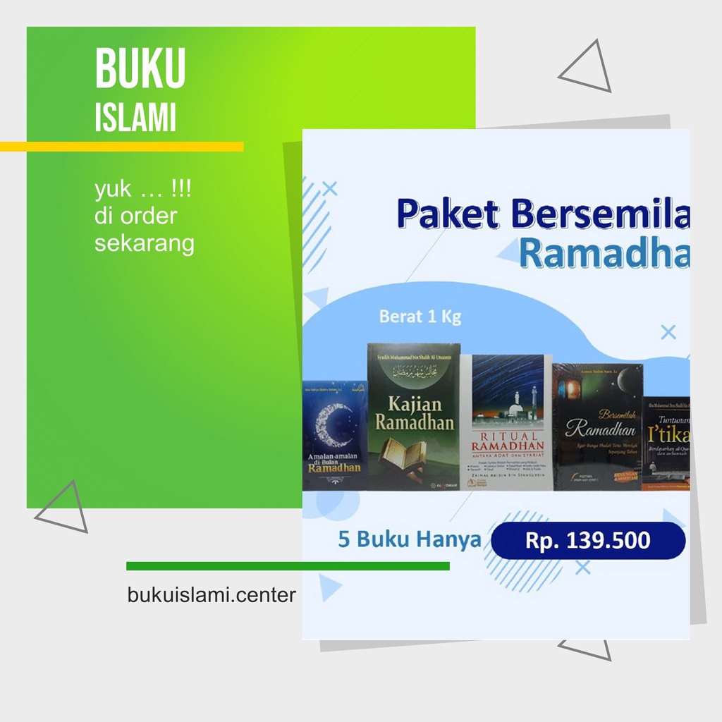 Buku Islami Paket Bersemilah Ramadhan