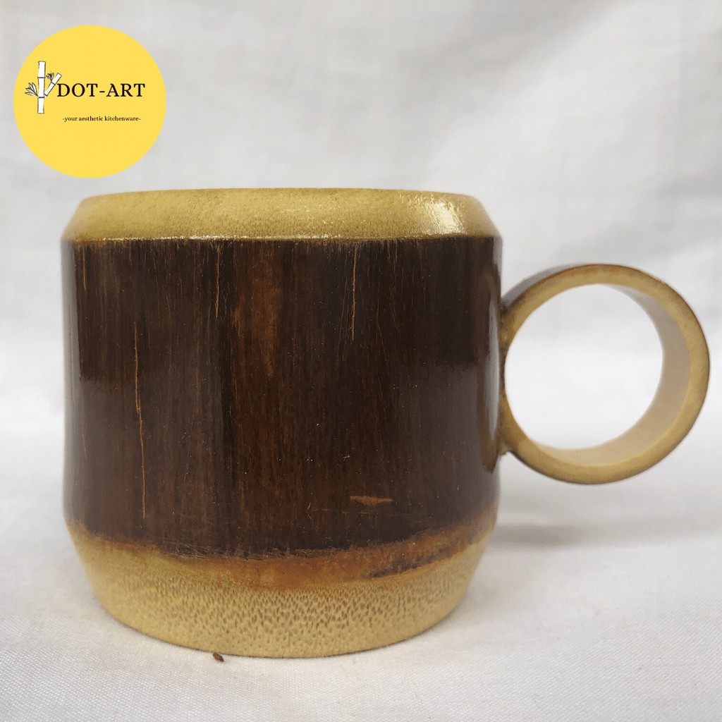 Gelas Wine / Gelas Soju / Gelas Mini Bambu - Natural