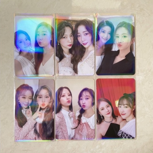 PHOTOCARD WJSN UNIT UNNATURAL LUDA SOOBIN DAYOUNG BONA EXY YEOREUM YEONJUNG DAWON