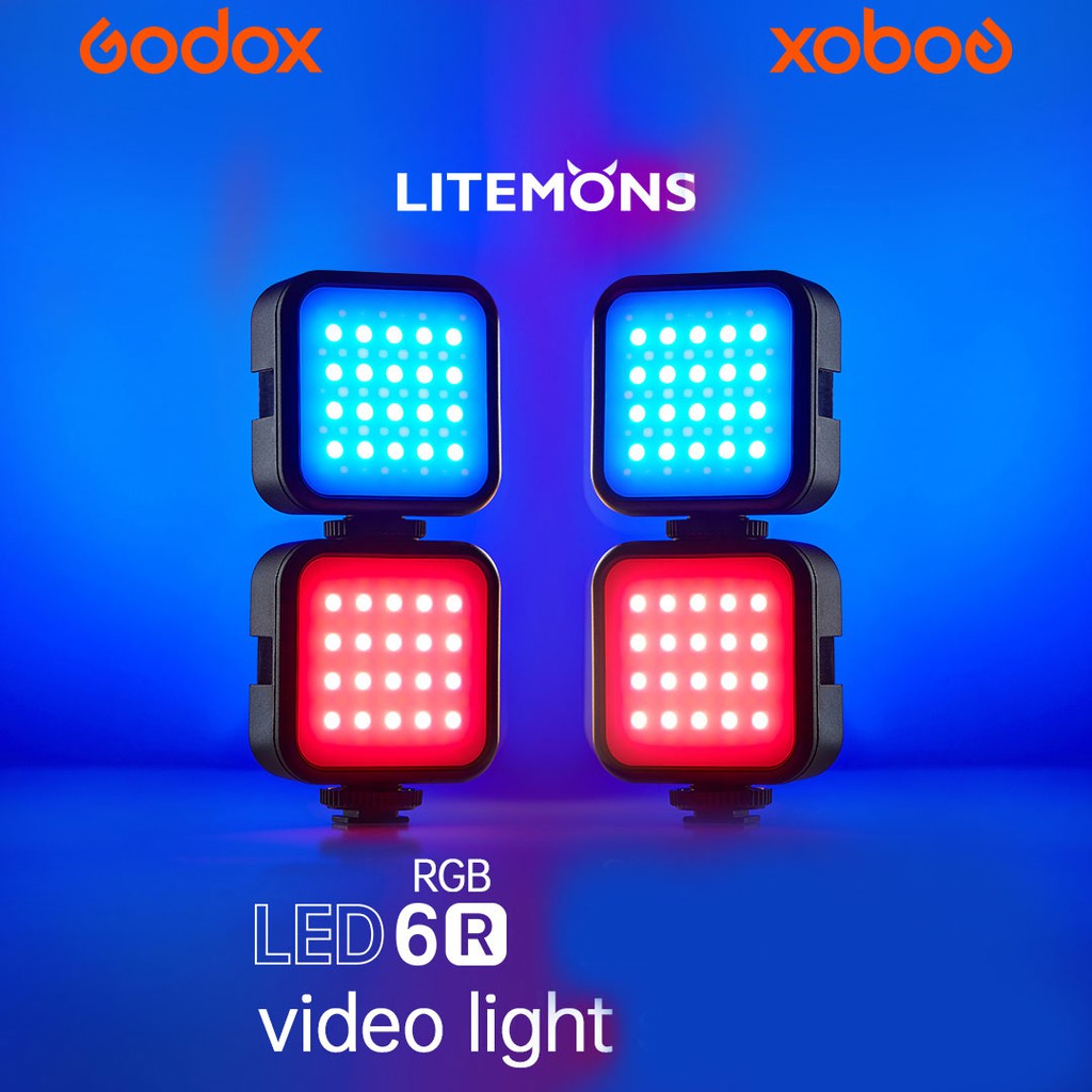 Godox LED 6R Lampu Saku RGB Segala Kondisi Garansi Resmi