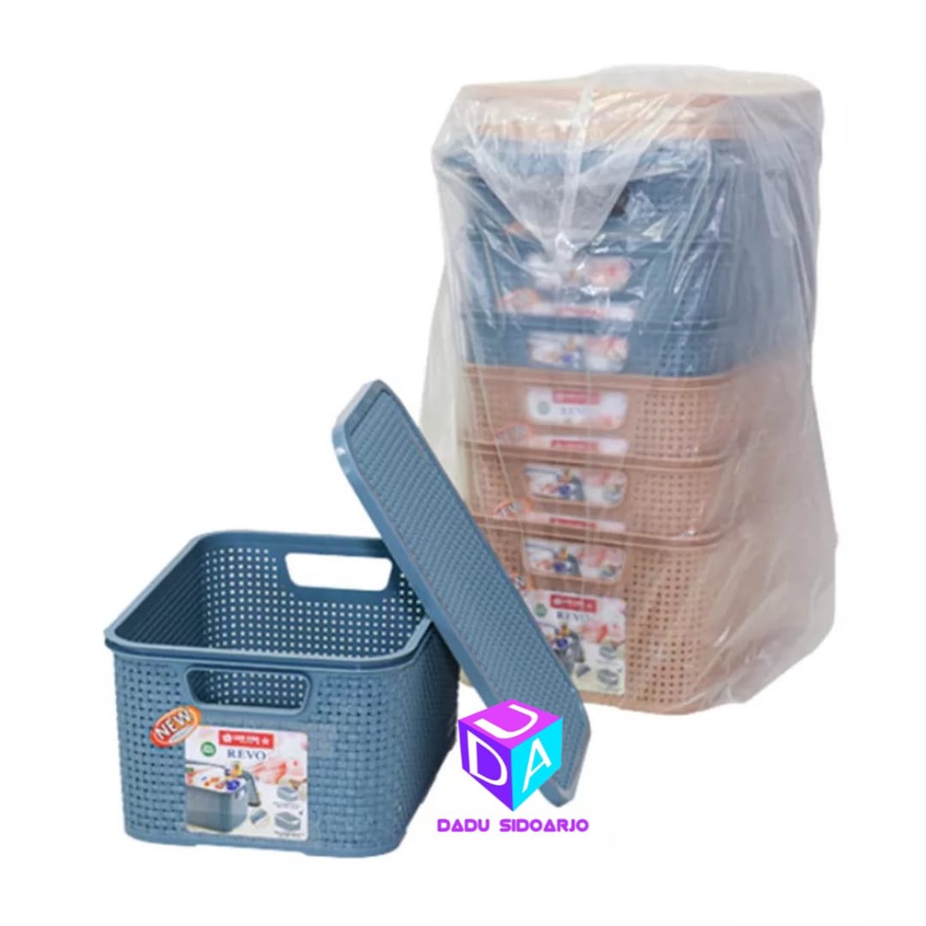 BOX REVO CONTAINER LION STAR ISI 6 PCS CA-12 7LITER  | CA-13 10LITER