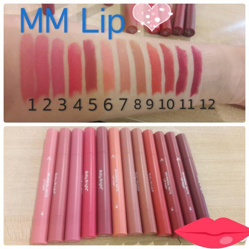 BABY BRIGHT MM MINERAL MATTE LIP TINT | PAINT 2gr
