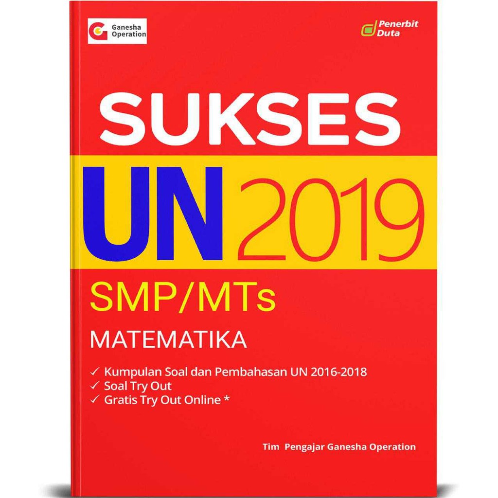Buku Kumpulan Soal Un Matematika Smp 2019 Shopee Indonesia