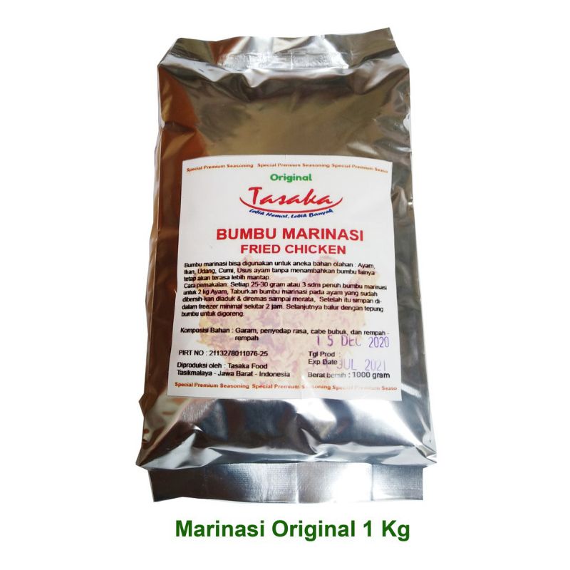 

TASAKA Bumbu Marinasi Original 1kg/Marinasi Ayam/Bumbu KFV