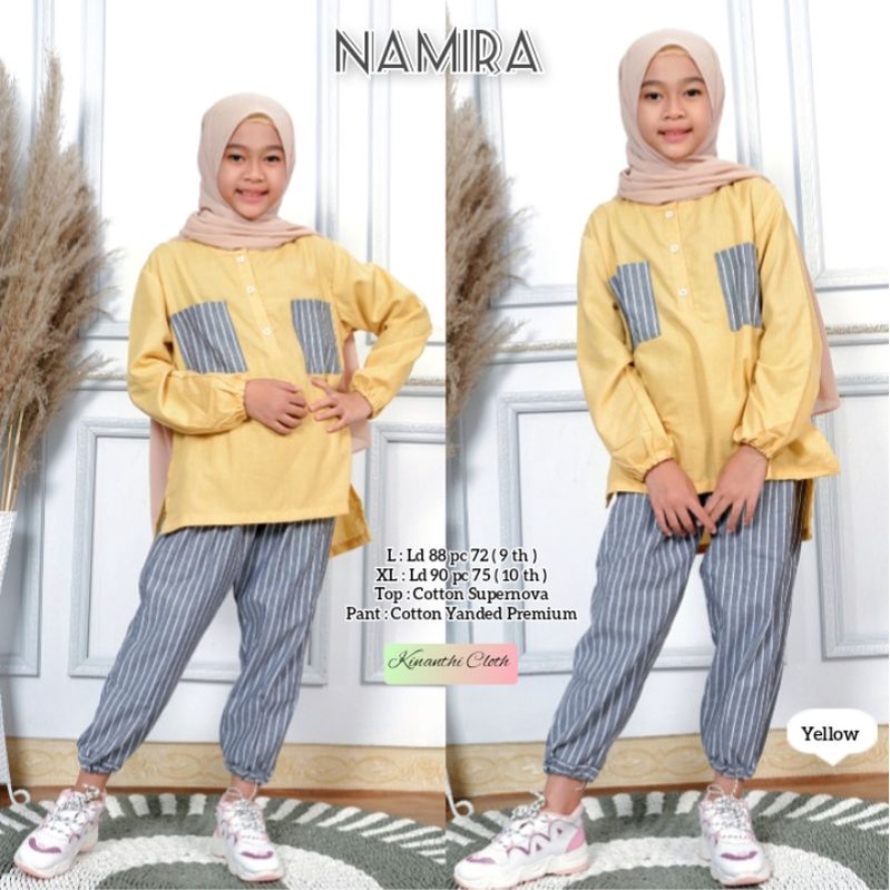 PAKAIAN SET ANAK/NAMIRA By KINANTHI CLOTH