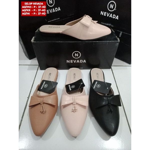 SANDAL SELOP WANITA NEVADA BRANDED MATAHARI MURAH SLPNVD00025