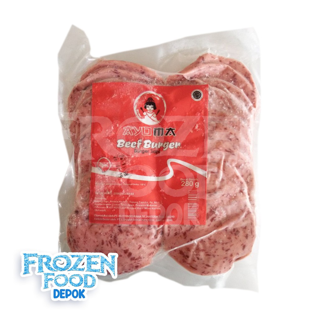 

AYOMA BURGER MINI 280 GRAM